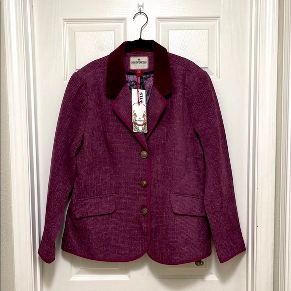 NWT Joe Browns Purple Single Breasted Jacket - Picture 7 of 11